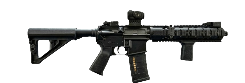 Example 9mm AR defensive carbine